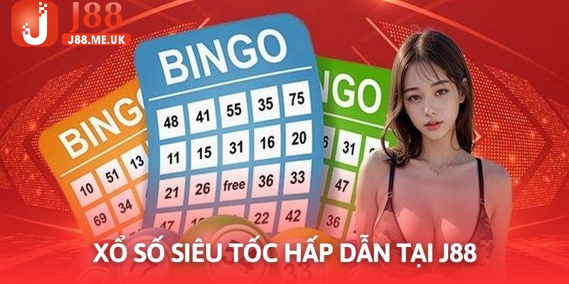 Xổ số J88 hấp dẫn cùng hình thức cược siêu tốc