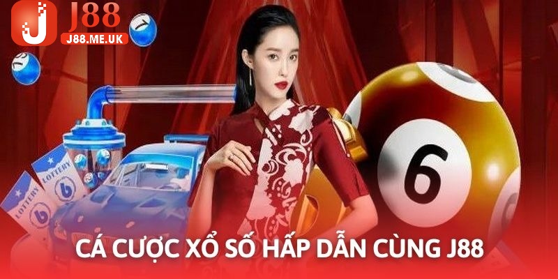 Xổ số là lĩnh vực cá cược hấp dẫn hiện có tại J88